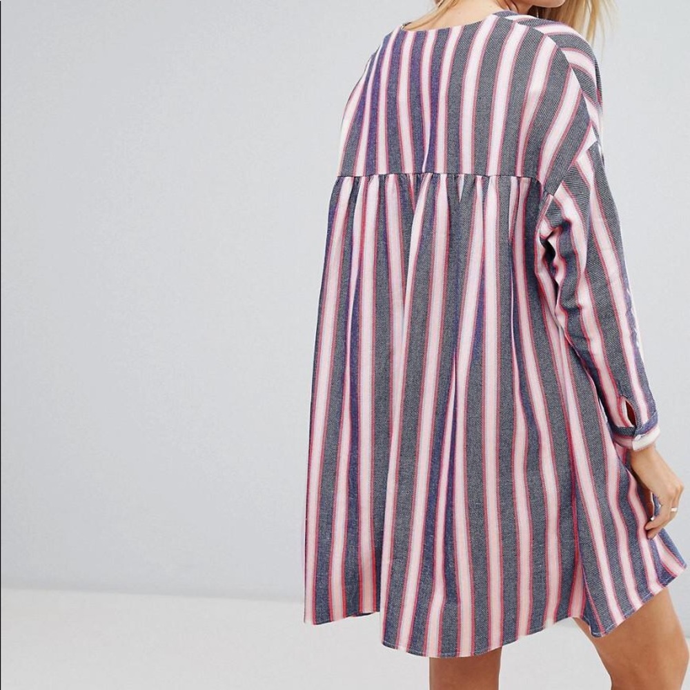 ASOS Smock Dress with Zip - Picture 2 of 3
